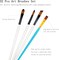 32 pcs Paint Brushes Set for Acrylic Painting,Watercolor,Oil,Inks,Gouache,Crafts, Brush Tip with Flat,Round, Angle,Filbert,Fan, Detail Brushes,Paint Brush Set for Artists and Beginners